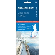 Suomenlahti Virolahti Hanko Finska viken Sjö- & Kustkarta